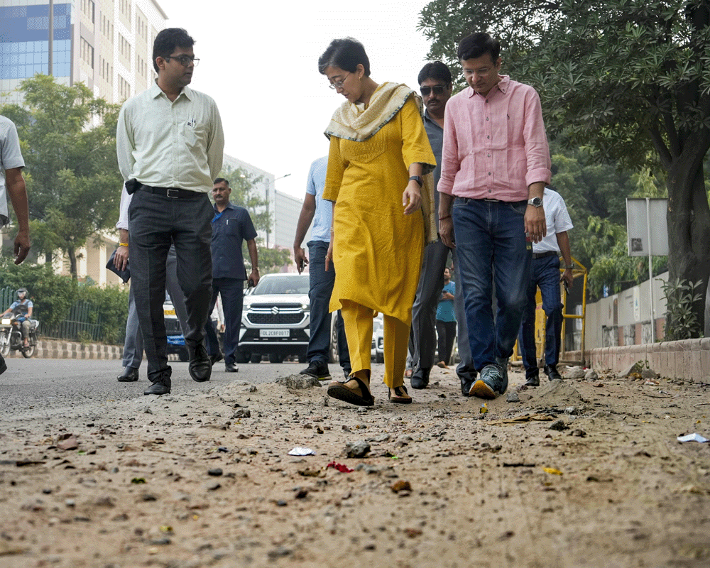 'Pothole-free Delhi': CM Atishi, ministers inspect roads