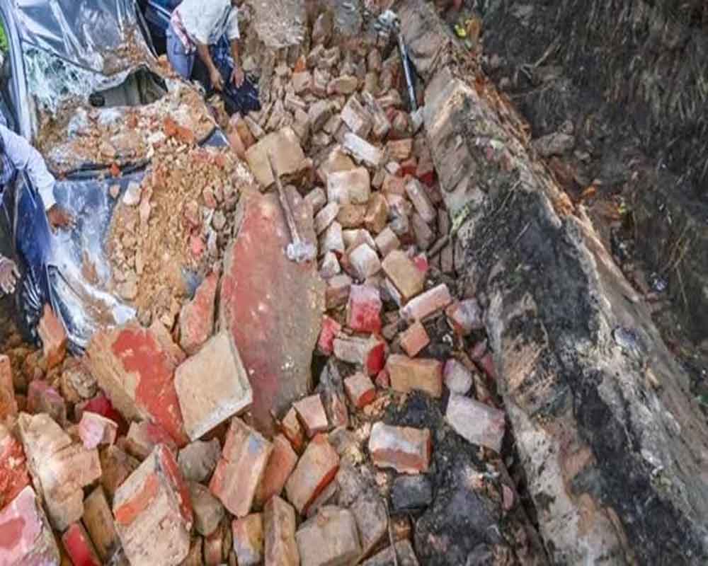 40 people injured in wall collapse in Bihar