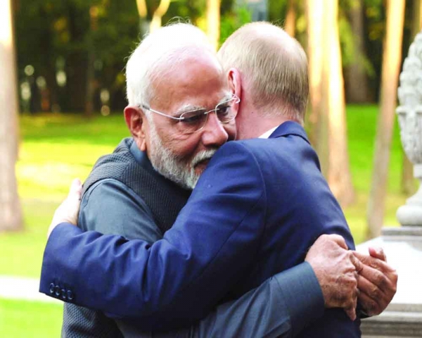 Modi's Moscow Hug