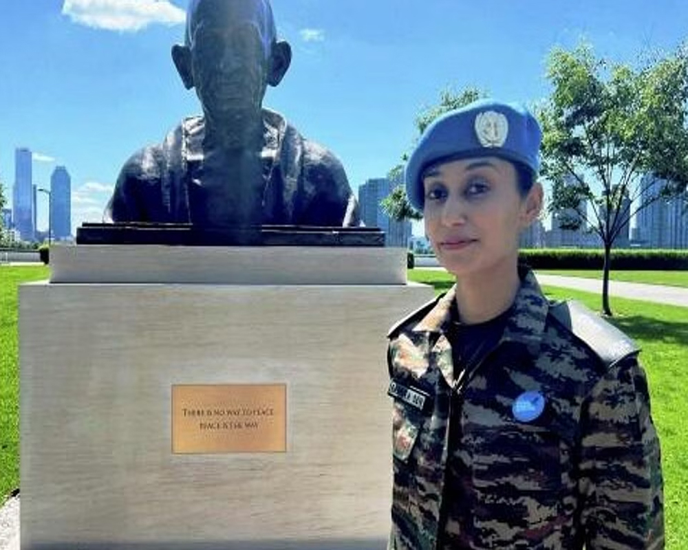 A matter of honour and privilege: UN Military Gender Advocate of the Year Awardee Major Radhika Sen