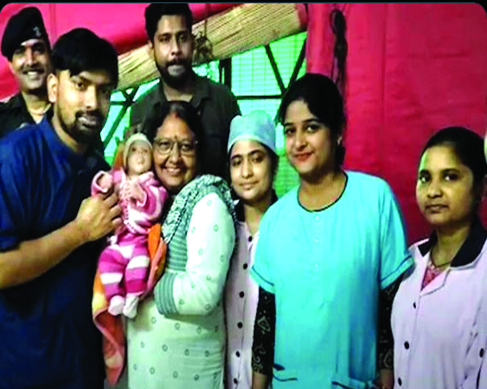 Abandoned at birth, miracle baby Krishna defies death