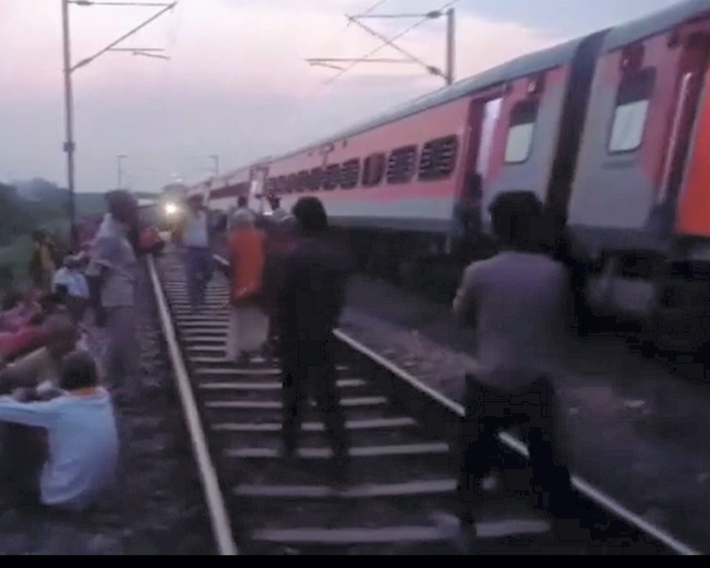 Ahmedabad-bound Sabarmati Express derailed due to object placed on track: Ashwini Vaishnaw