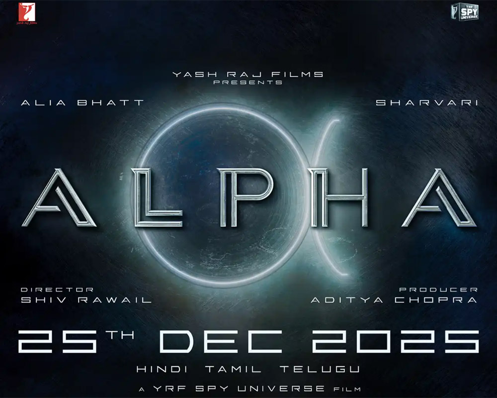 Alia Bhatt, Sharvari's 'Alpha' to release on Christmas 2025