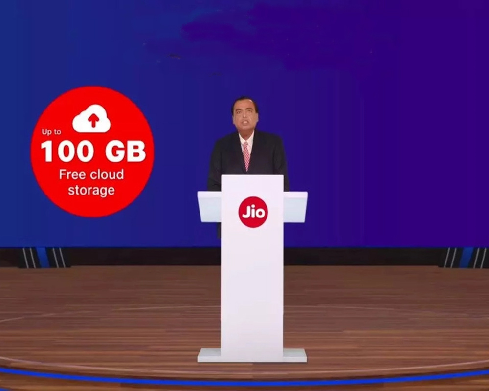 Ambani announces Jio AI Cloud Welcome offer; up to 100 GB free cloud storage for Jio users