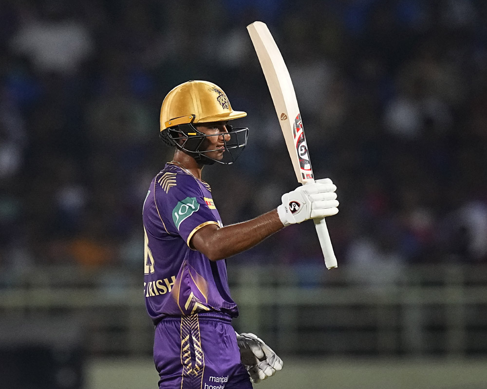 Angkrish Raghuvanshi thanks 'guru' Abhishek Nayar after stunning fifty against DC