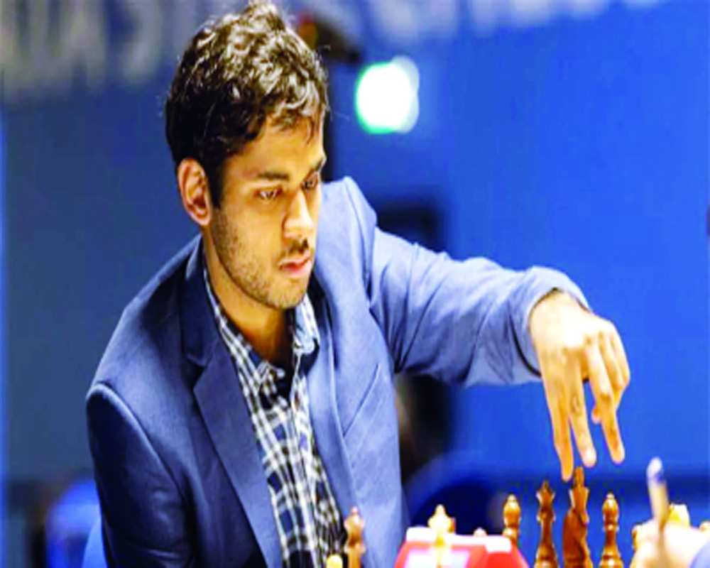 Arjun Erigaisi tied fifth after first day of World Rapid Chess Championship in New York