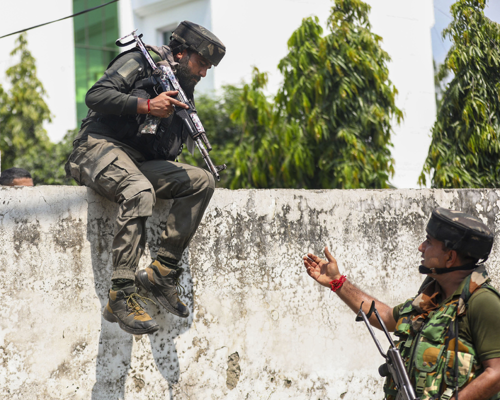 Soldier critically injured in suspected terror attack on army camp in Jammu