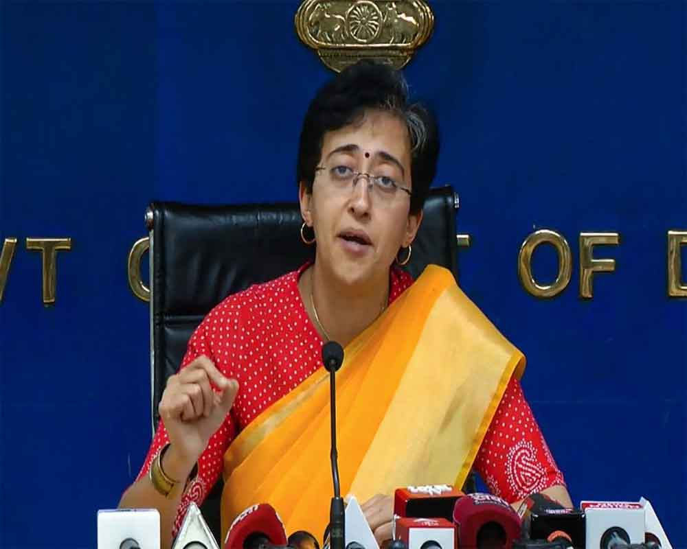 Atishi instructs officials to take measures to prevent waterlogging at Dhaula Kuan