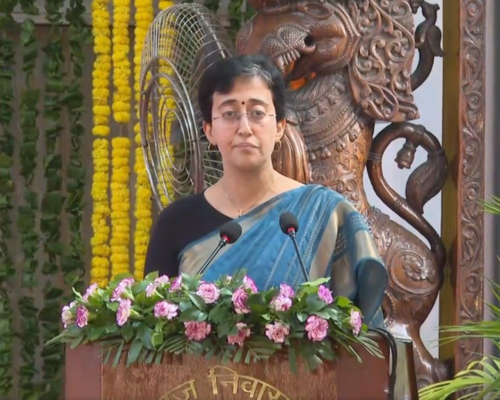 Atishi takes oath as Delhi CM