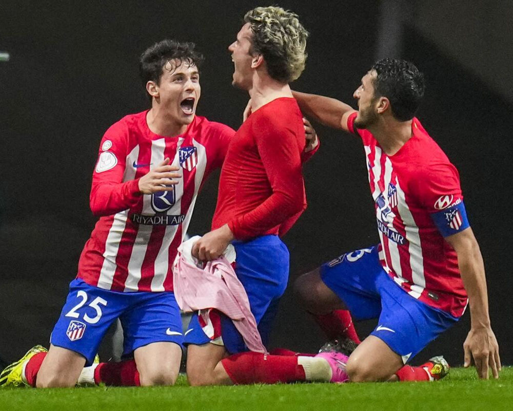 Atletico beats Real Madrid 4-2 in extra time to reach Copa quarterfinals