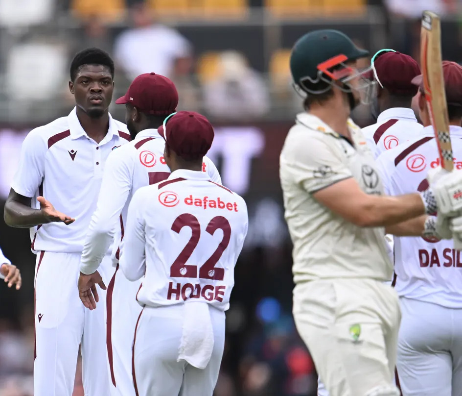Australia in trouble on Day 2 of 2nd test against West Indies after losing 4 quick wickets