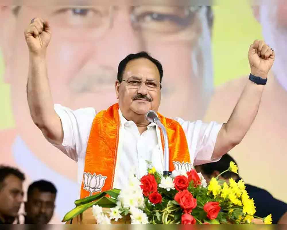 BJP chief Nadda slams Congress, Communist parties; terms them 'ideologically bankrupt'