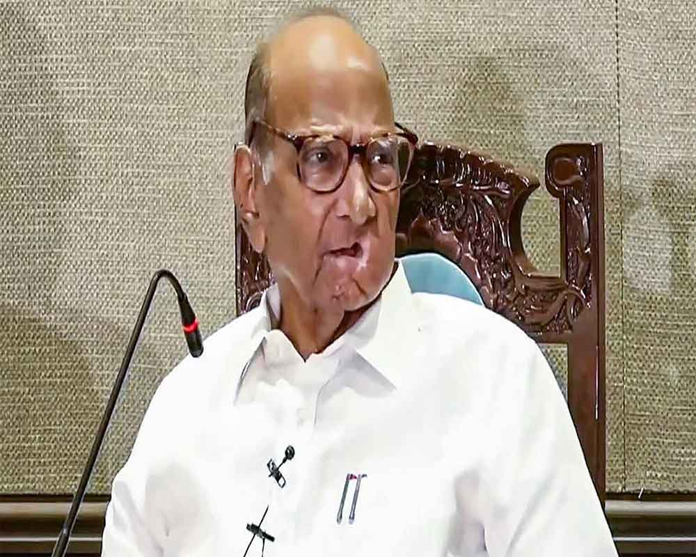 BJP is 'washing machine' which people facing graft charges can join and become clean: Sharad Pawar