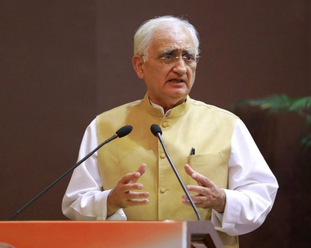 BJP slams Cong leader Salman Khurshid for making 'anarchist' remarks