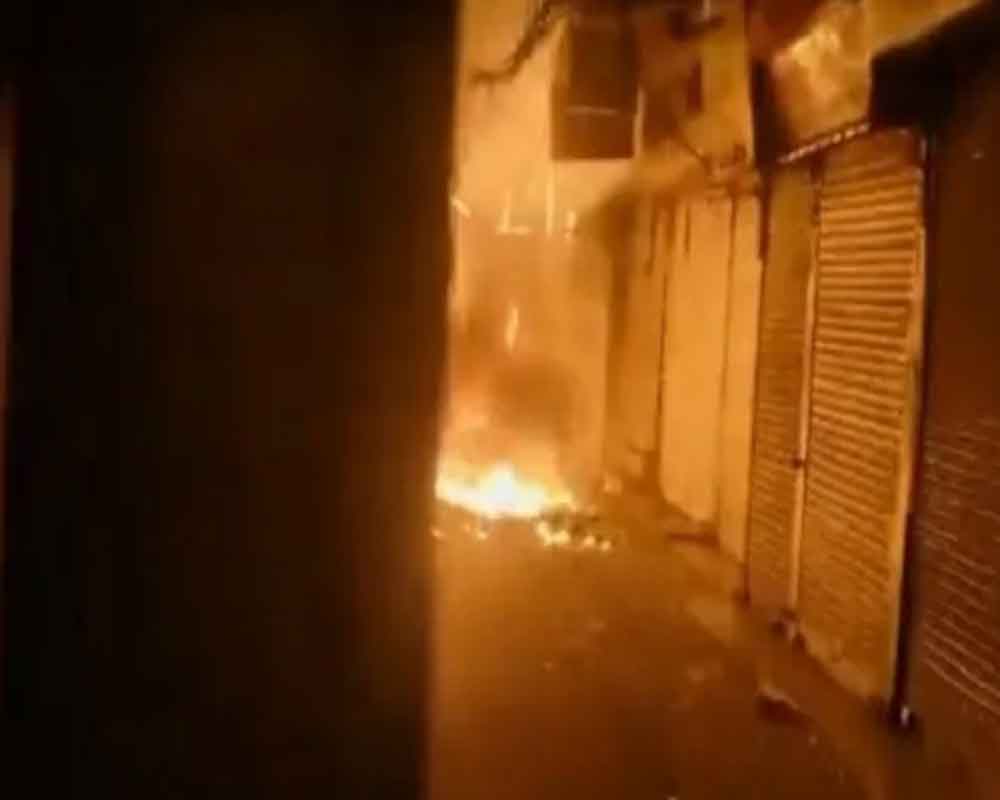 Business as usual in Delhi's Chandni Chowk, day after blaze ravaged 50 shops