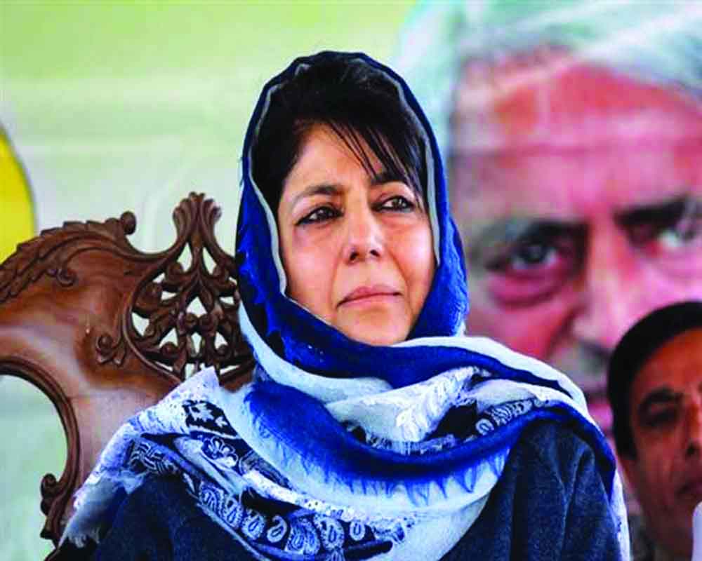 Centre holding talks with NE militants, but treating civilians in J-K as militants: Mehbooba