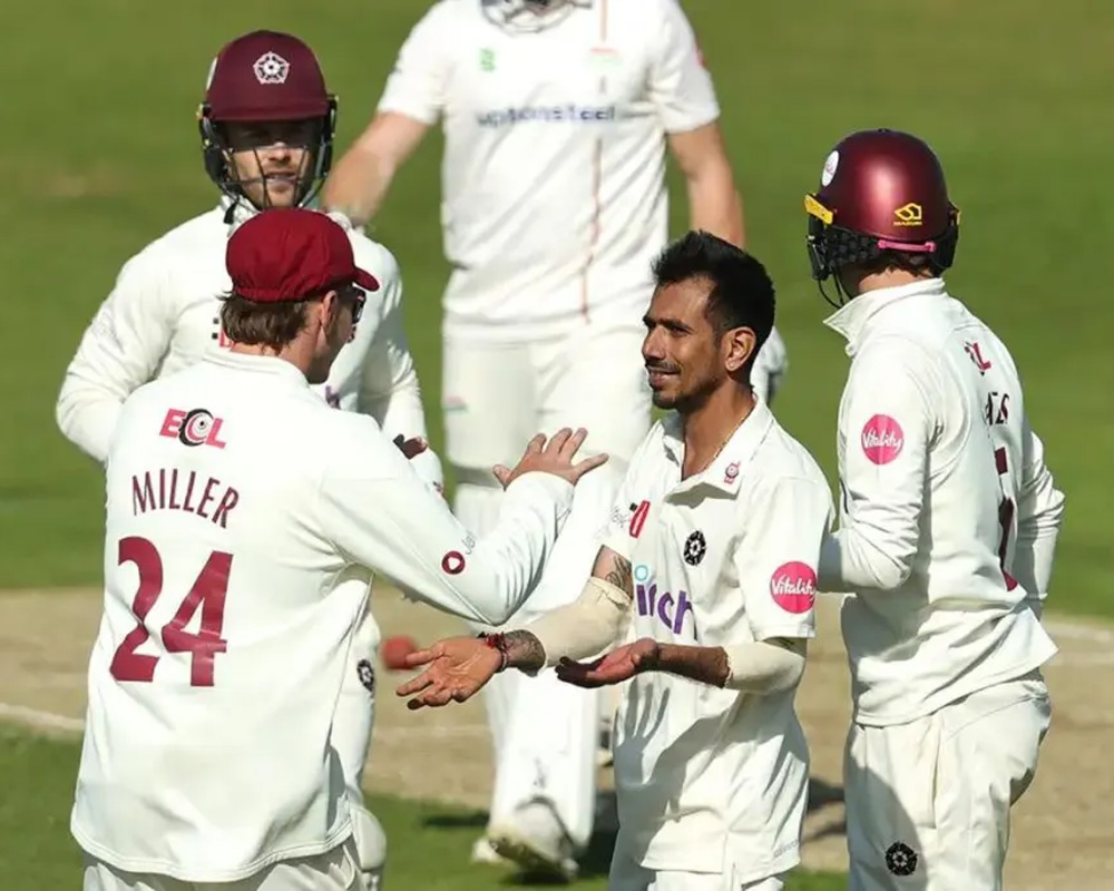 Chahal shines with successive five-wicket haul for Northamptonshire