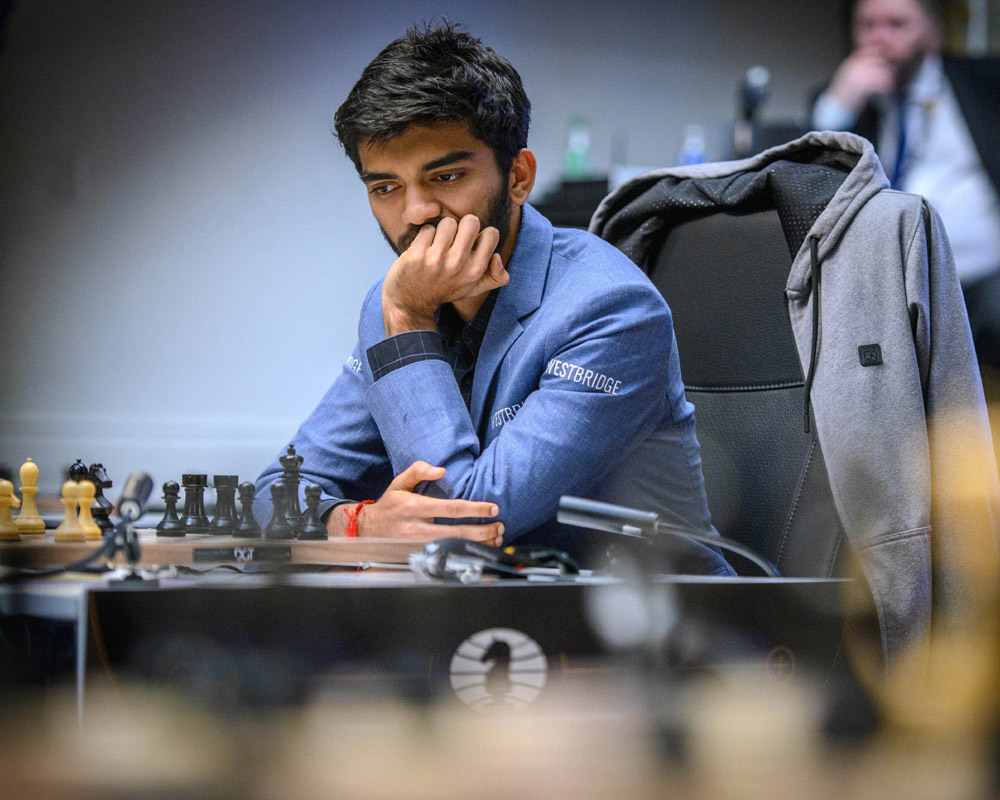 Chess: Gukesh holds Caruana; Praggnanandhaa draws with Nepomniachtchi