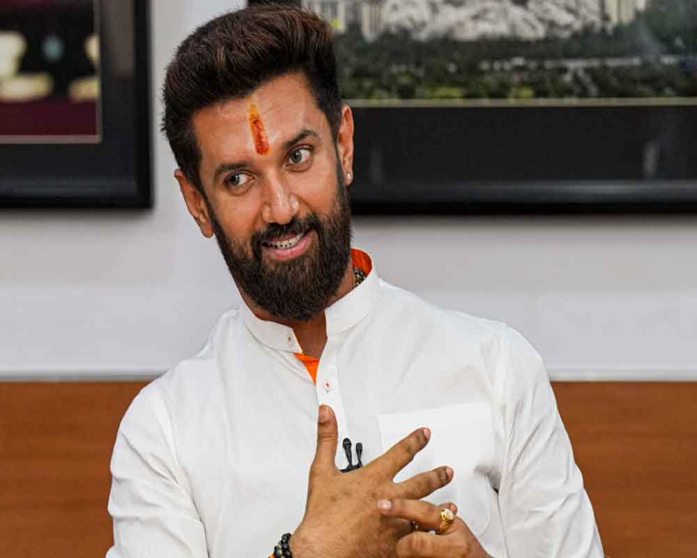 Chirag Paswan re-elected as Lok Janshakti Party (Ram Vilas) chief for 5 years