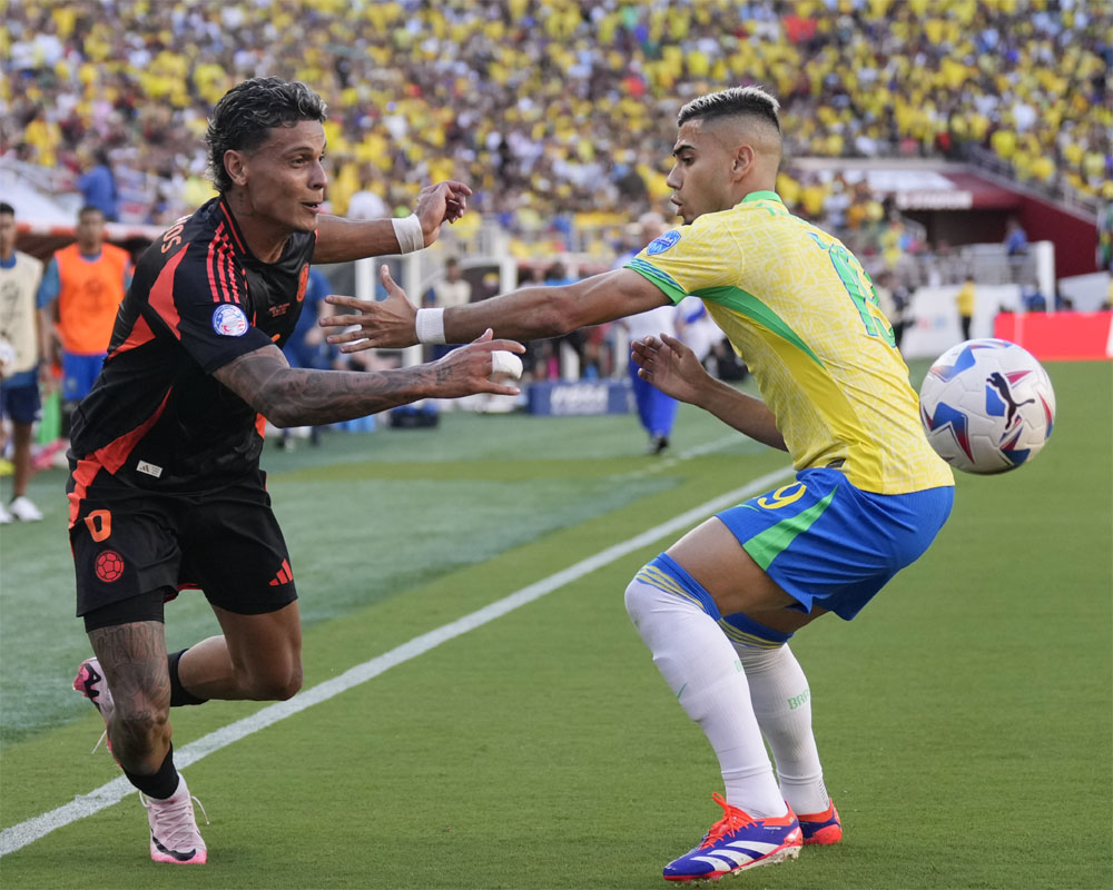 Colombia draws Brazil 1-1 and will play Panama in quarterfinals