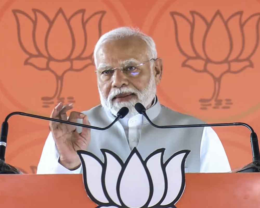 Cong, allies hatching scheme for separate Constitution in Kashmir: PM Modi