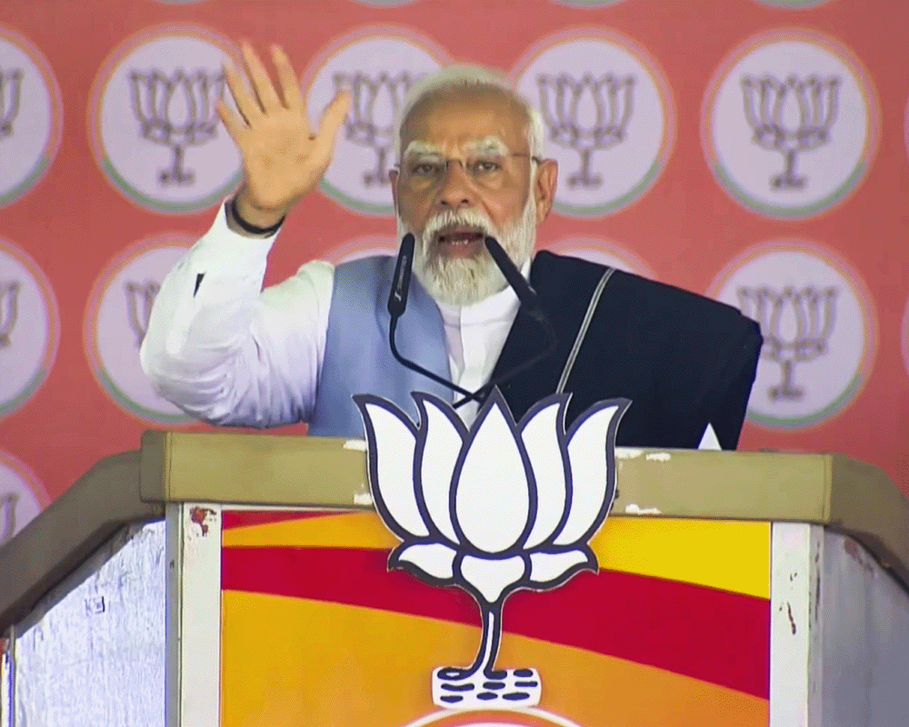 Cong is planning religion-based quota, I will not let this happen: PM Modi at Karnataka rally