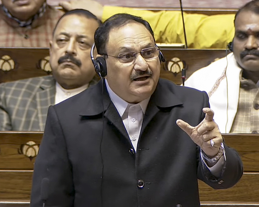 Congress does not believe in democratic systems, trying to bring in 'anarchy', says Nadda