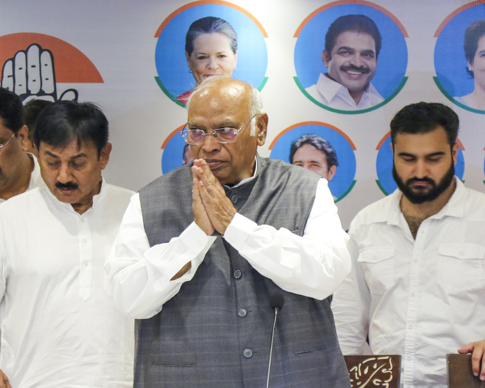 Congress to launch agitation against RSS-BJP over derogatory remarks against Rahul, says Kharge