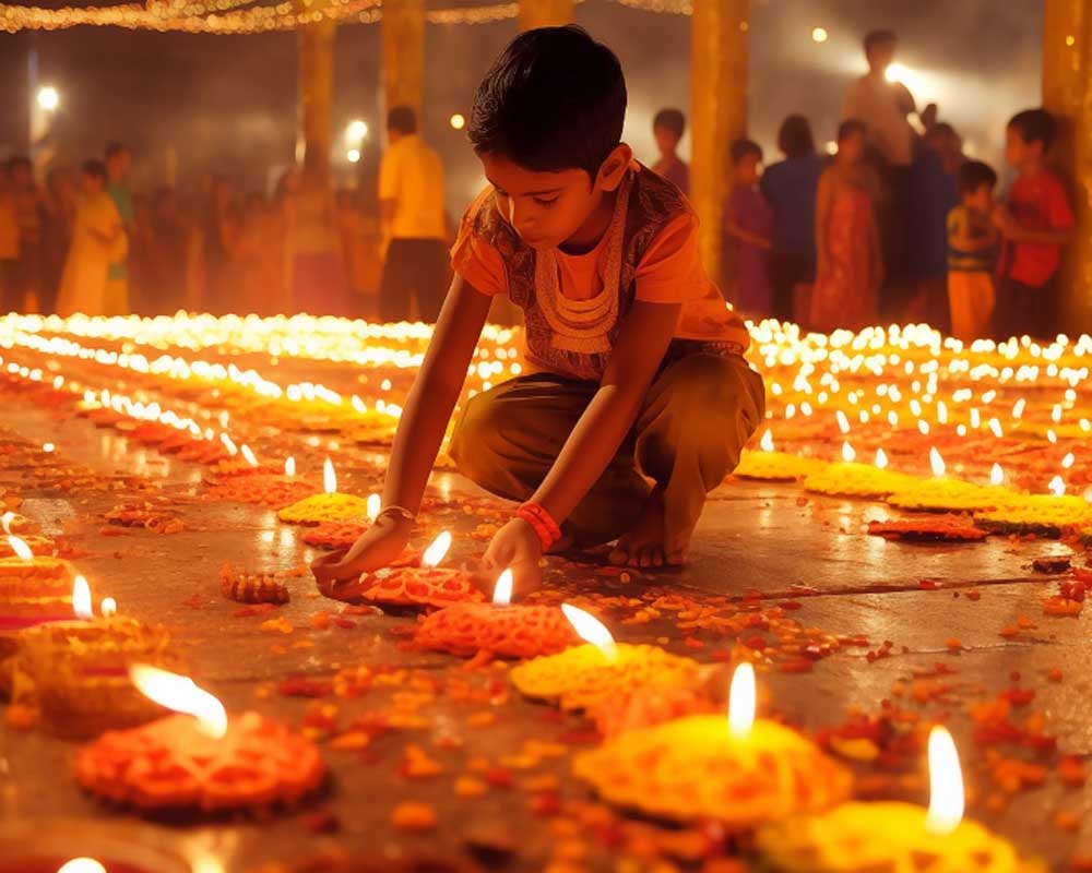 CRAFTING A GREENER DIWALI