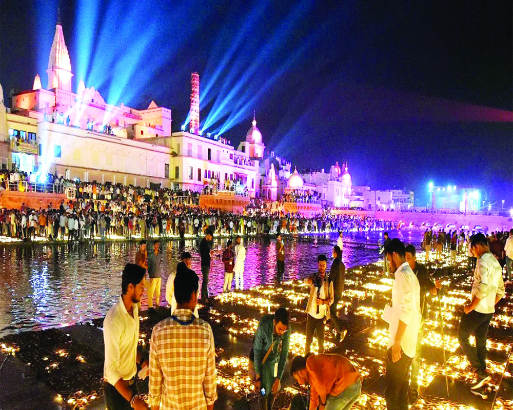 Dancing drones will light up Ayodhya’s night sky this Deepotsav