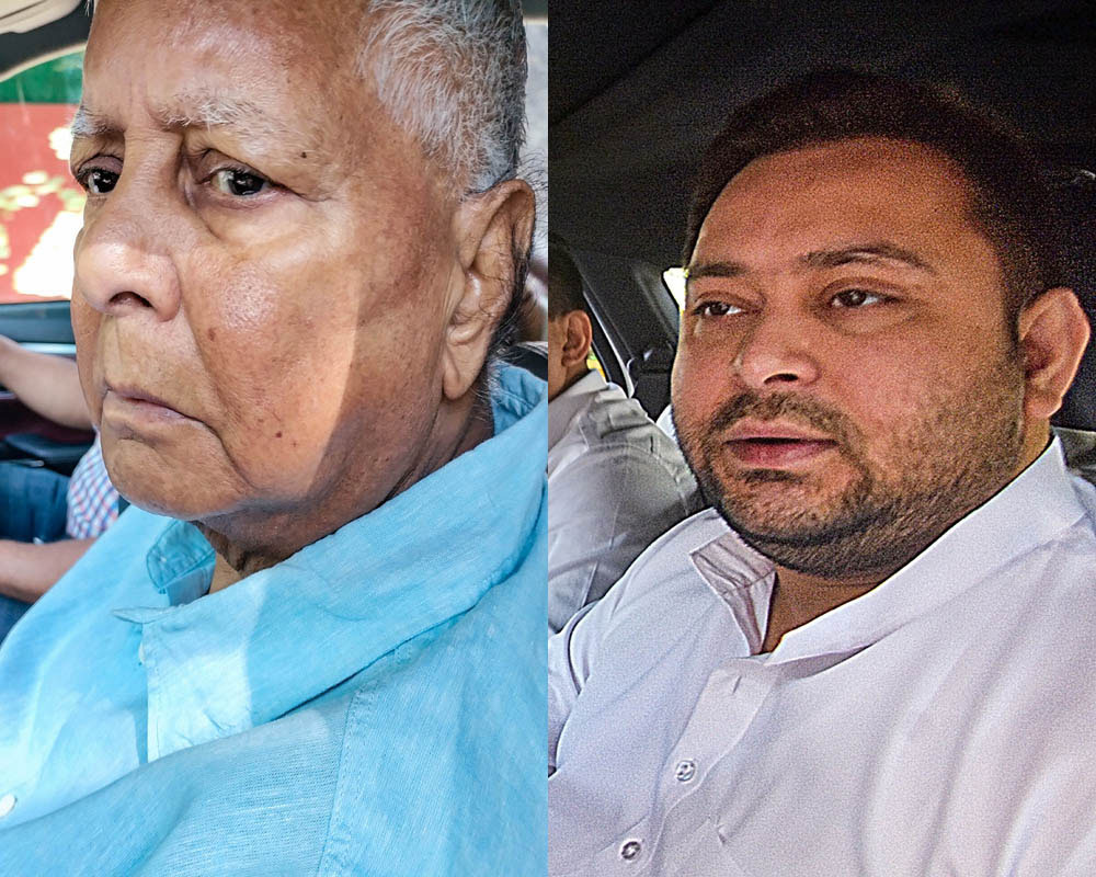 Delhi court summons Lalu Prasad, Tejashwi Yadav in land for job case