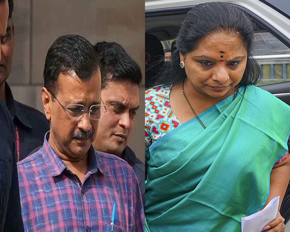 Delhi excise policy case: Delhi HC asks Kejriwal, Kavitha to respond to ED's plea