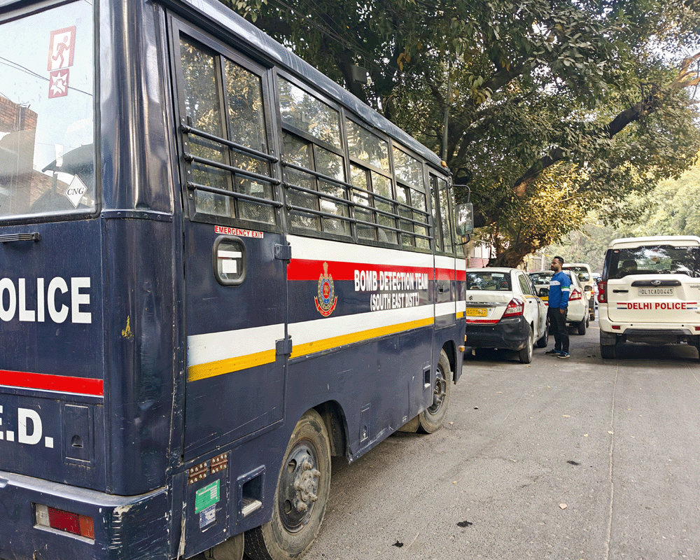 Delhi school gets bomb threat, third incident this week