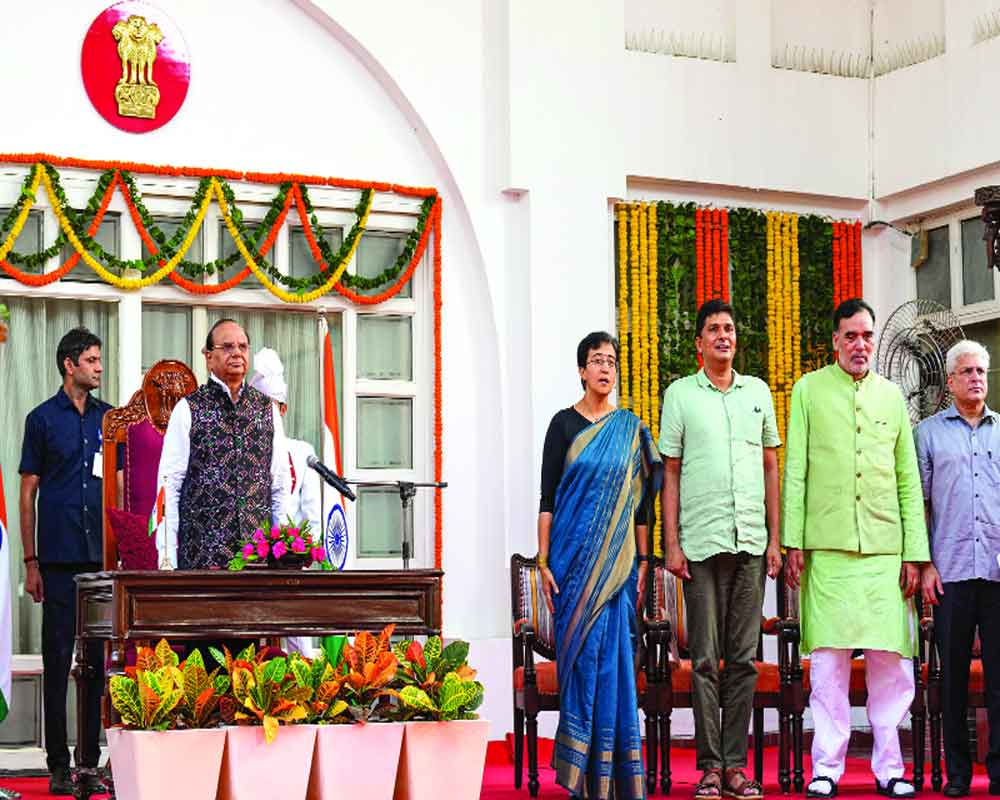 Delhi welcomes Atishi as its youngest Chief Minister