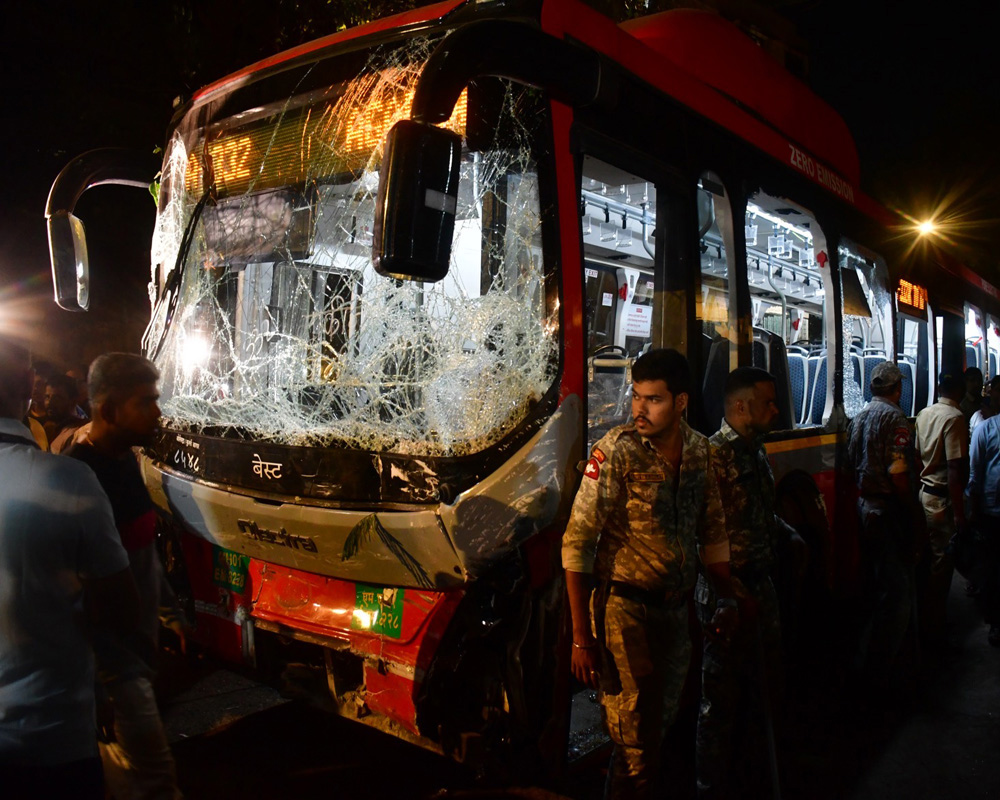 Driver collected backpacks, jumped out of window after Kurla bus horror