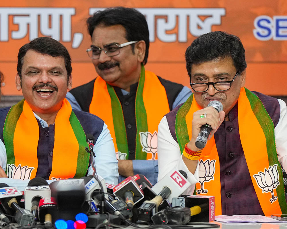 Ex-CM Ashok Chavan joins BJP, says today is beginning of his new political career