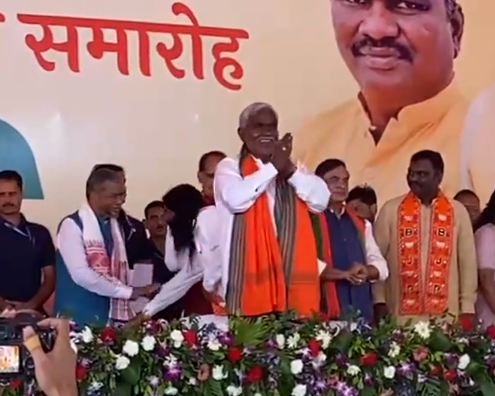 Ex-Jharkhand CM Champai Soren joins BJP