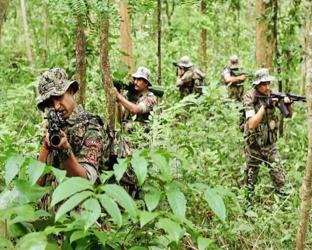 Five Naxalites Killed In Encounter With Security Personnel In ...