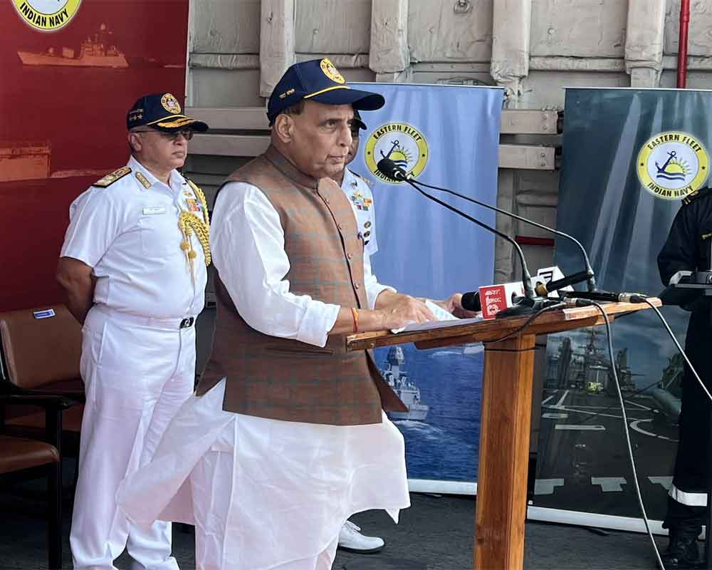 Focus on strengthening India's maritime security: Defence Minister Rajnath Singh