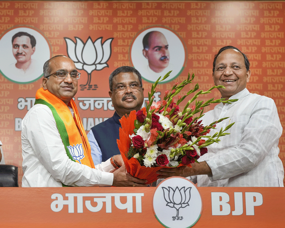 Former BJD MP Sujeet Kumar joins BJP, says impressed by PM Modi's vision