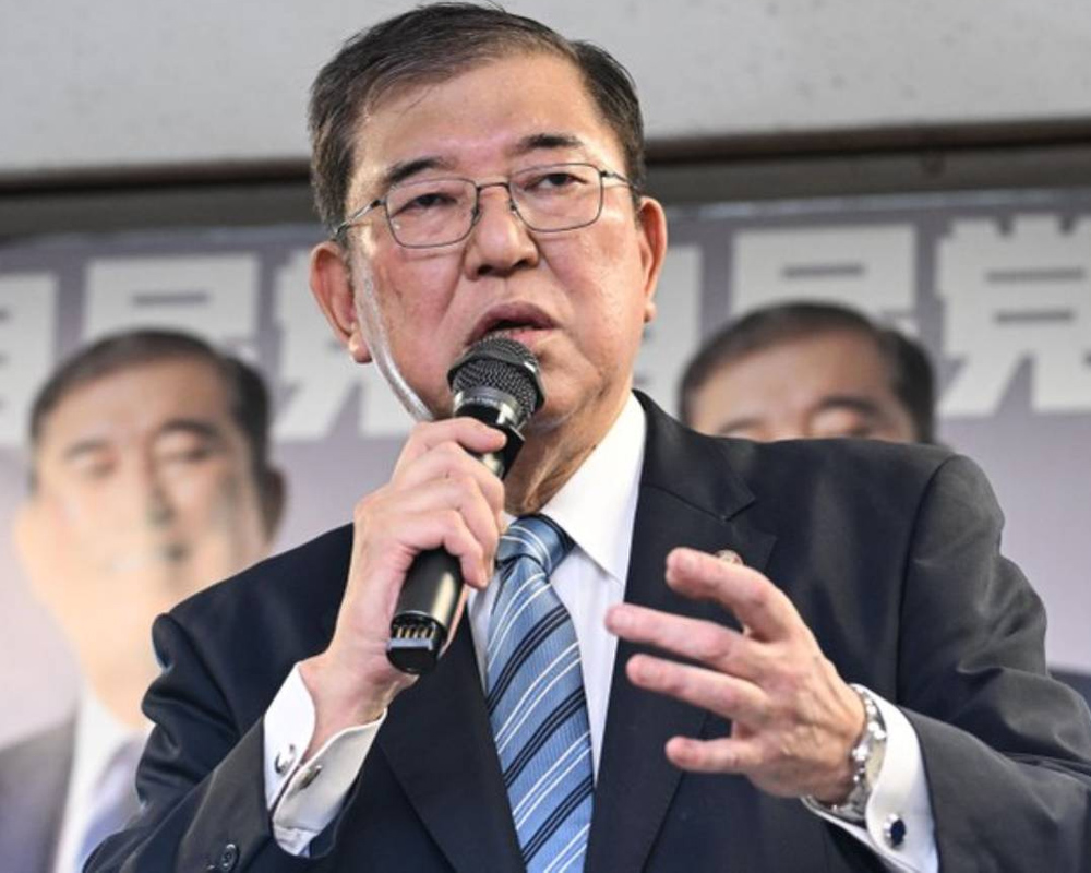 Former Defence Minister Ishiba chosen to lead Japan's ruling party. He'll become PM next week