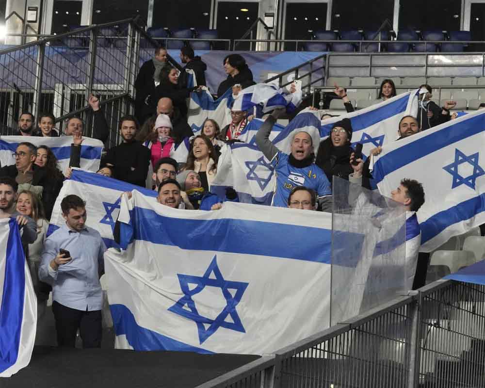 France draws with Israel in high-security operation to reach Nations League quarterfinals