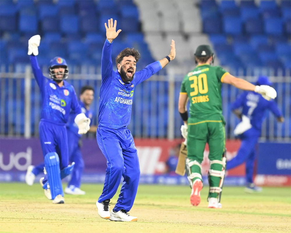 Gurbaz and Rashid lead Afghanistan to first ODI series win over South Africa