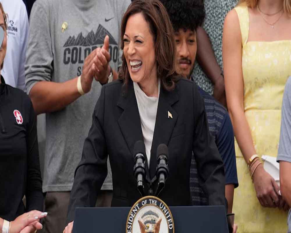 Harris campaign says it raised record USD 200 million in less than a week