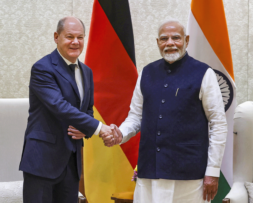 India, Germany ties strong anchor in times of conflict, uncertainty: PM Modi