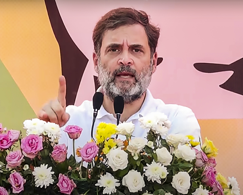 INDIA bloc will hit the road if J-K statehood not restored after polls: Rahul Gandhi