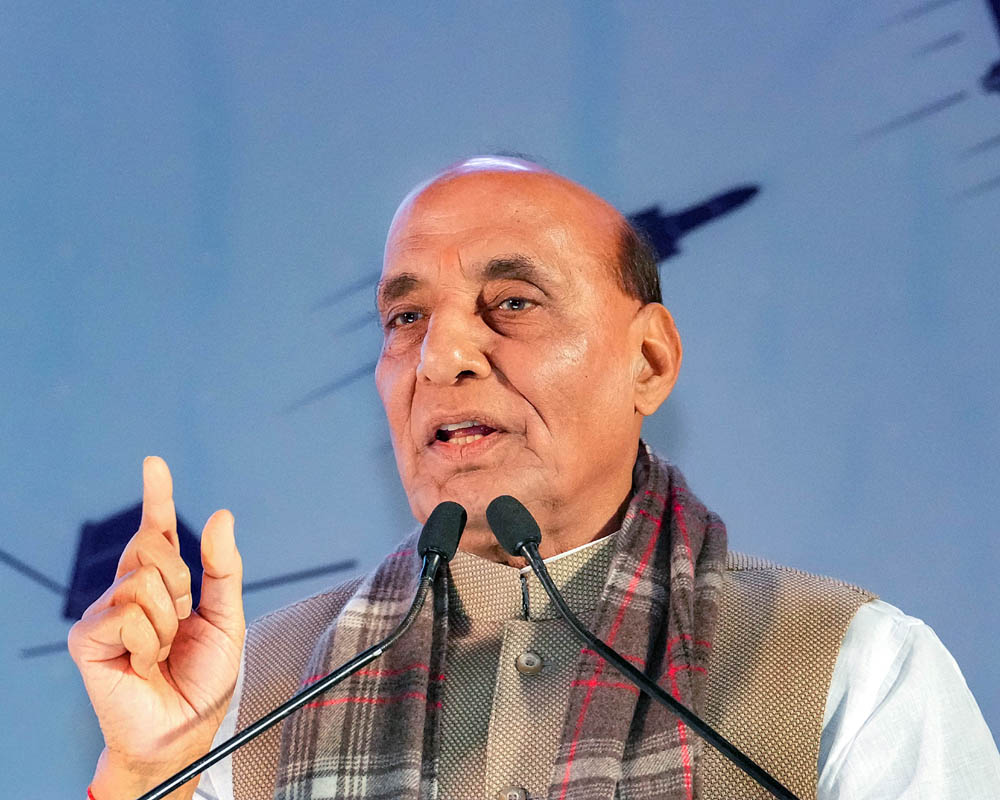 India cannot afford to remain dependent on defence imports: Rajnath Singh