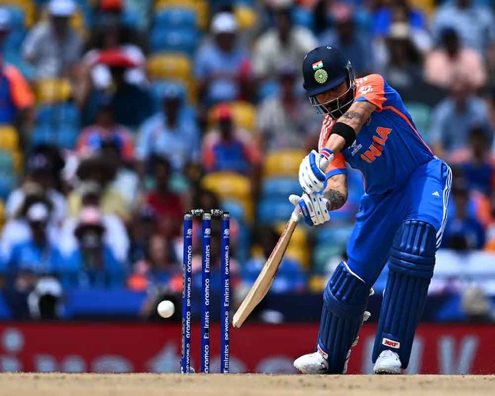 India reach 75/3 after 10 overs