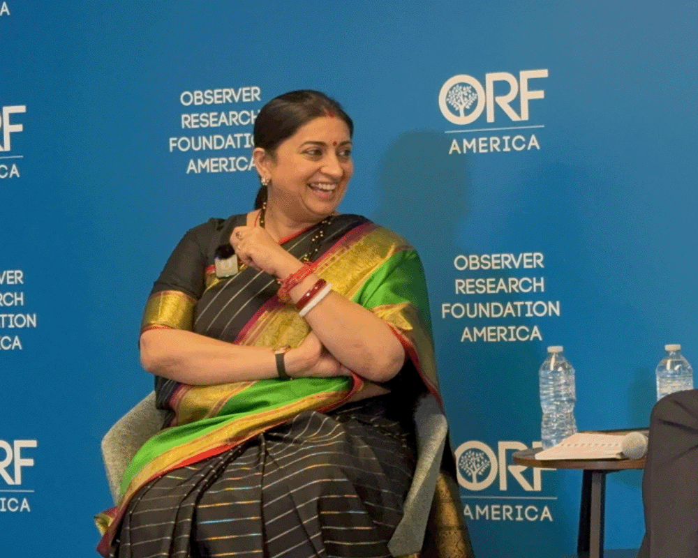 India's financial prospects aren't fully explored globally: Former minister Smriti Irani