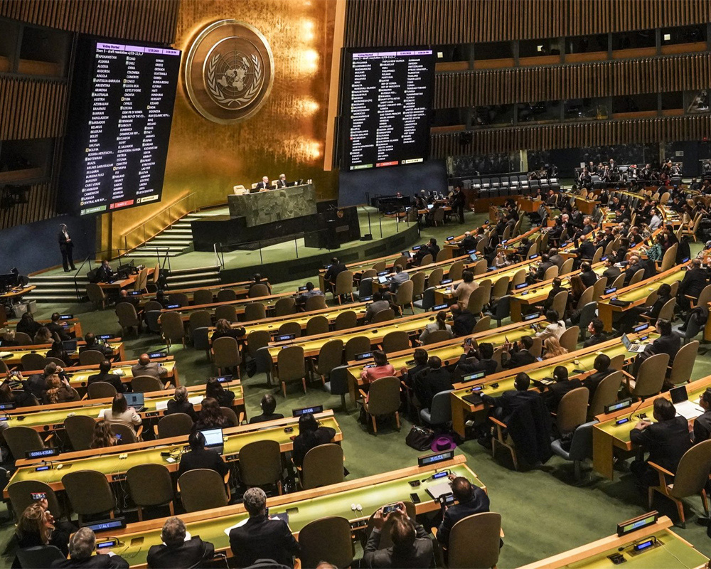 India votes in favour of UNGA resolution on Palestine calling for end to Israeli occupation